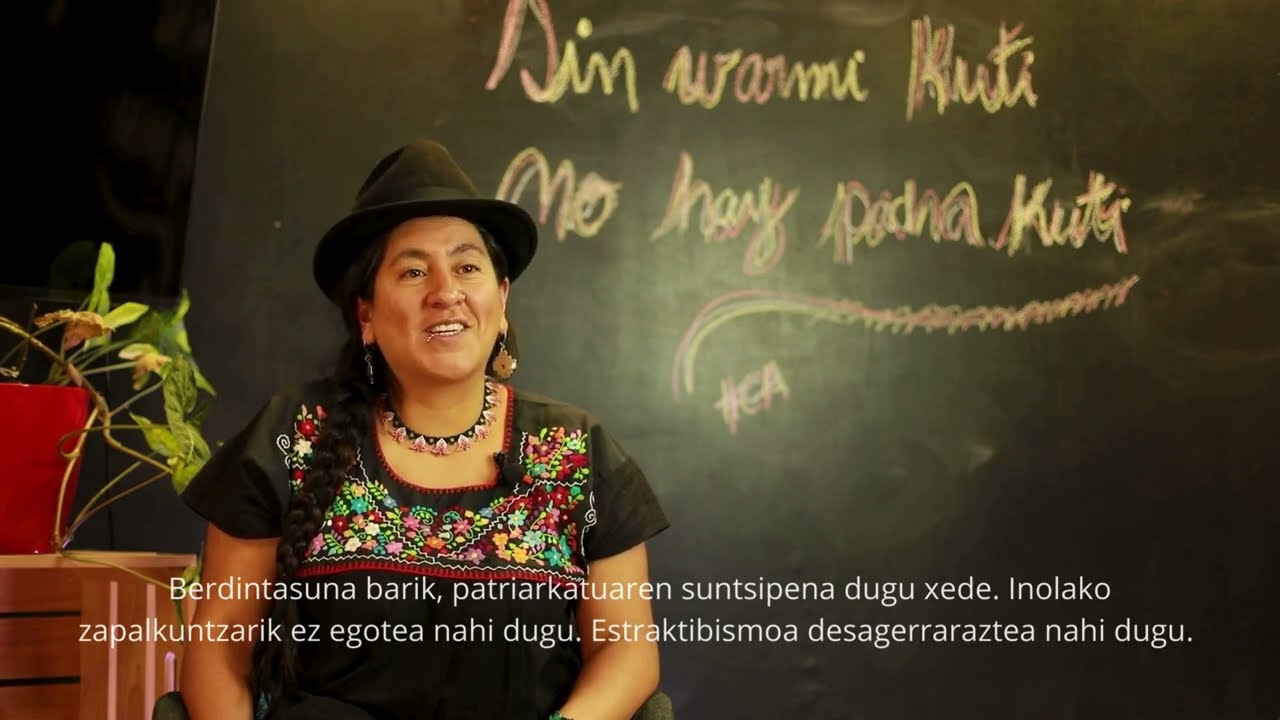 Feminismo comunitario y educación - Adriana Guzmán
