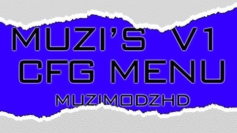 [MW2/PS3/1.14] MuziModz V1 CFG Menu Preview