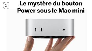 LE MYSTÈRE DU BOUTON SOUS LE MAC MINI M4 ! 🤫