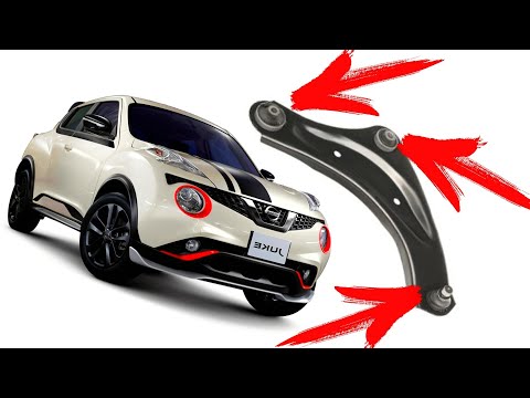 ЗАМЕНА С/Б РЫЧАГА И ШАРОВОЙ ОПОРЫ Replacement of silent blocks of the lever and ball for Nissan Juke