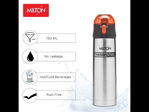 Milton New 900 Thermosteel Hot or Cold Water Bottle 750 ml