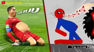 30 Min Best Falls I Stickman Dismounting funny moments