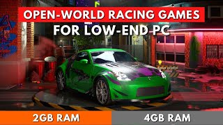 What are some open world racing games for a low-end PC? I don't care if it  has bad graphics as long as it's open world. - Quora