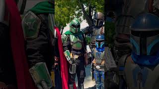 Mandalorian Surprise in REAL Life! #shorts #mandalorian #disney