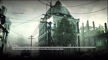 MW3:Across The Map Throwing Knife Game Winning Kill