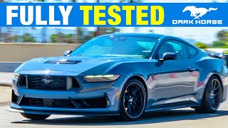 TRACK TESTED: 2024 Ford Mustang Dark Horse