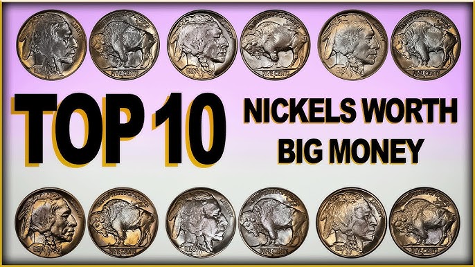 TOP 5 RARE BUFFALO NICKELS WORTH MONEY! VALUABLE NICKELS TO LOOK FOR!! 