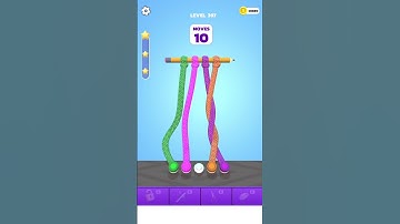Tangle master 3D / New iOS game play #397 #shorts