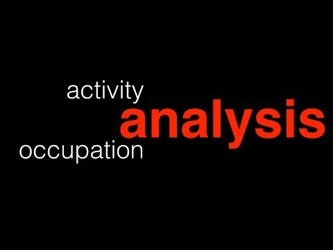 Video: How To Analyze An Activity