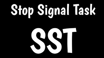 Stop Signal Task | Response Inhibition Measurement | Touch |