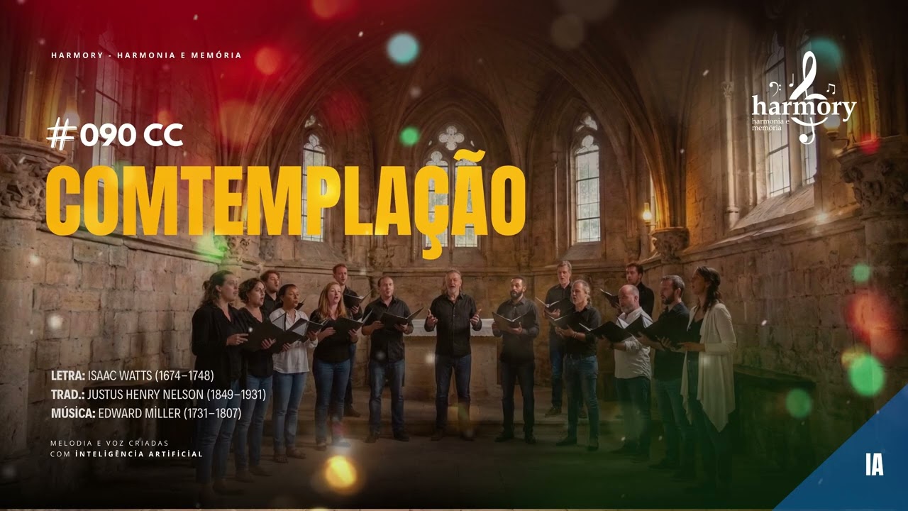 COMTEMPLAÇÃO - 090 CC | Tudo o que sou Senhor, é teu; Minha alma e todo o meu amor. (Harmory Choirs)