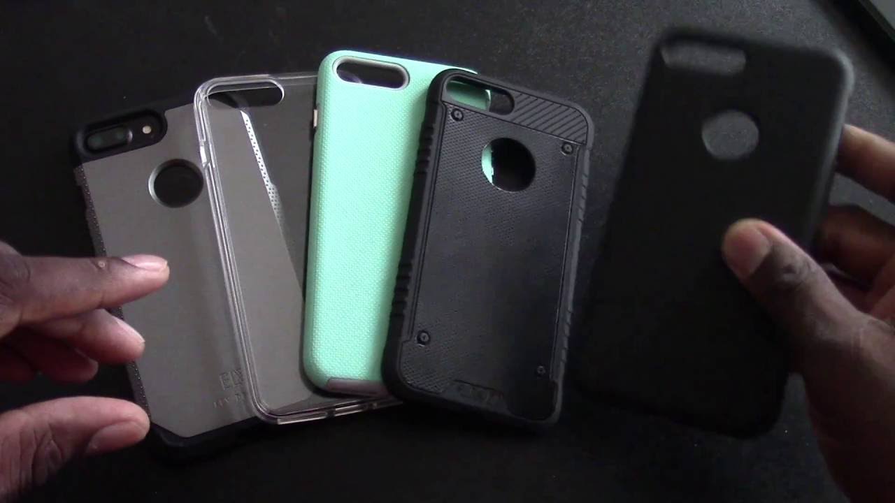 iPhone 7 Plus, BEST 5 AFFORDABLE CASES! [AMAZON] - YouTube