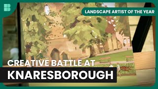 Knaresborough Castle Art - Landscape Artist of the Year - S03 EP1 - Art Documentary