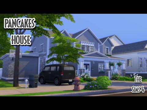 видео: Дом Панкейков 🥞│ Pancakes House│Строительство в Симс 4👷‍♀️[  Speed Build  ] [NO CC] [The Sims 4]🎮