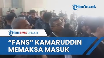 Reaksi Kamaruddin Lihat Puluhan Pendukungnya Cekcok dan LANTANG Desak Polisi Beri Izin Membela