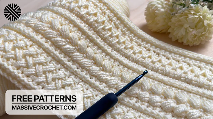 SO EASY & UNUSUAL Crochet Pattern for Beginners! 👍 Crochet Stitch for Baby Blanket, Bag & Scarf