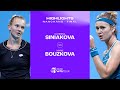 Katerina siniakova vs marie bouzkova  2023 nanchang final  wta match highlights
