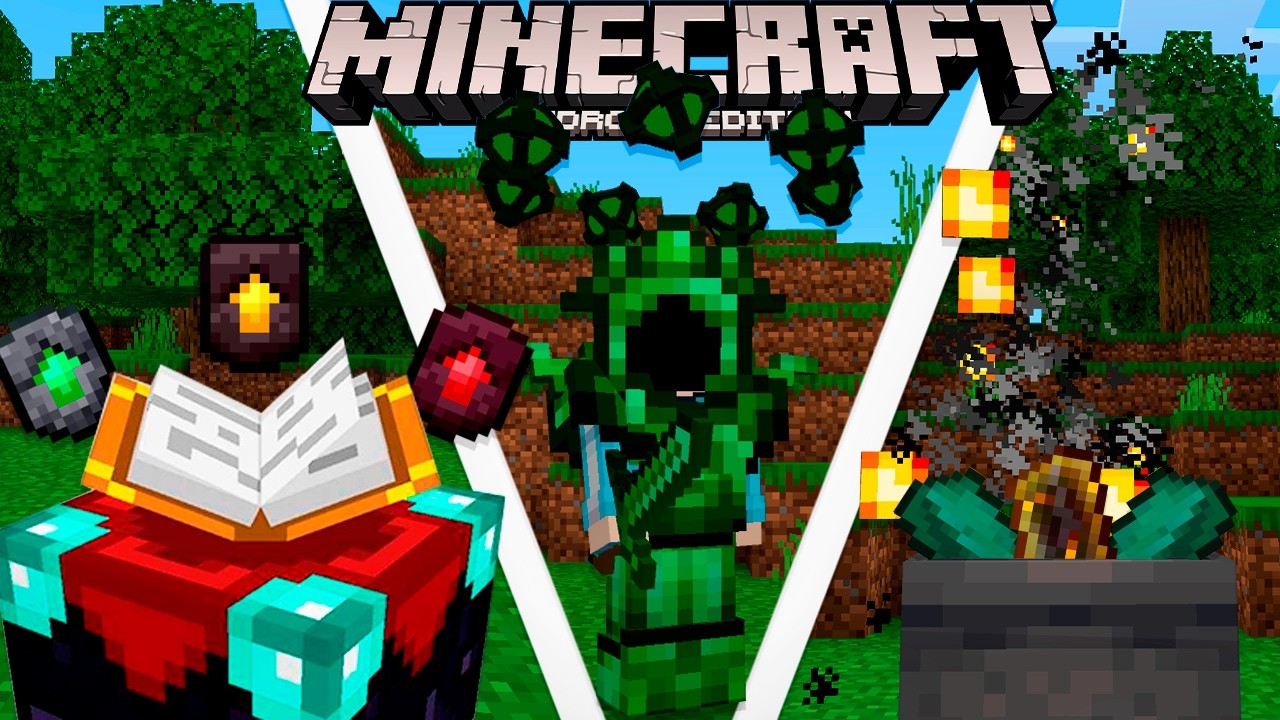 O MELHOR ADDONS DE NOVOS MINERIOS E ARMADURAS PARA MINECRAFT 1.21.62 ...