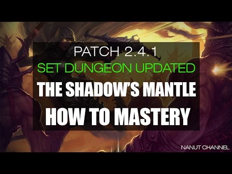 Diablo 3 | 2.4.1 | Set Dungeon | The Shadow's Mantle Set Mastery (How to)