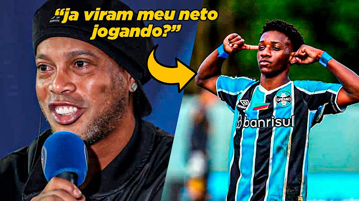 ESSA NOVA PROMESSA DO FUTEBOL TEM PARENTESCO COM RONALDINHO GAÚCHO?