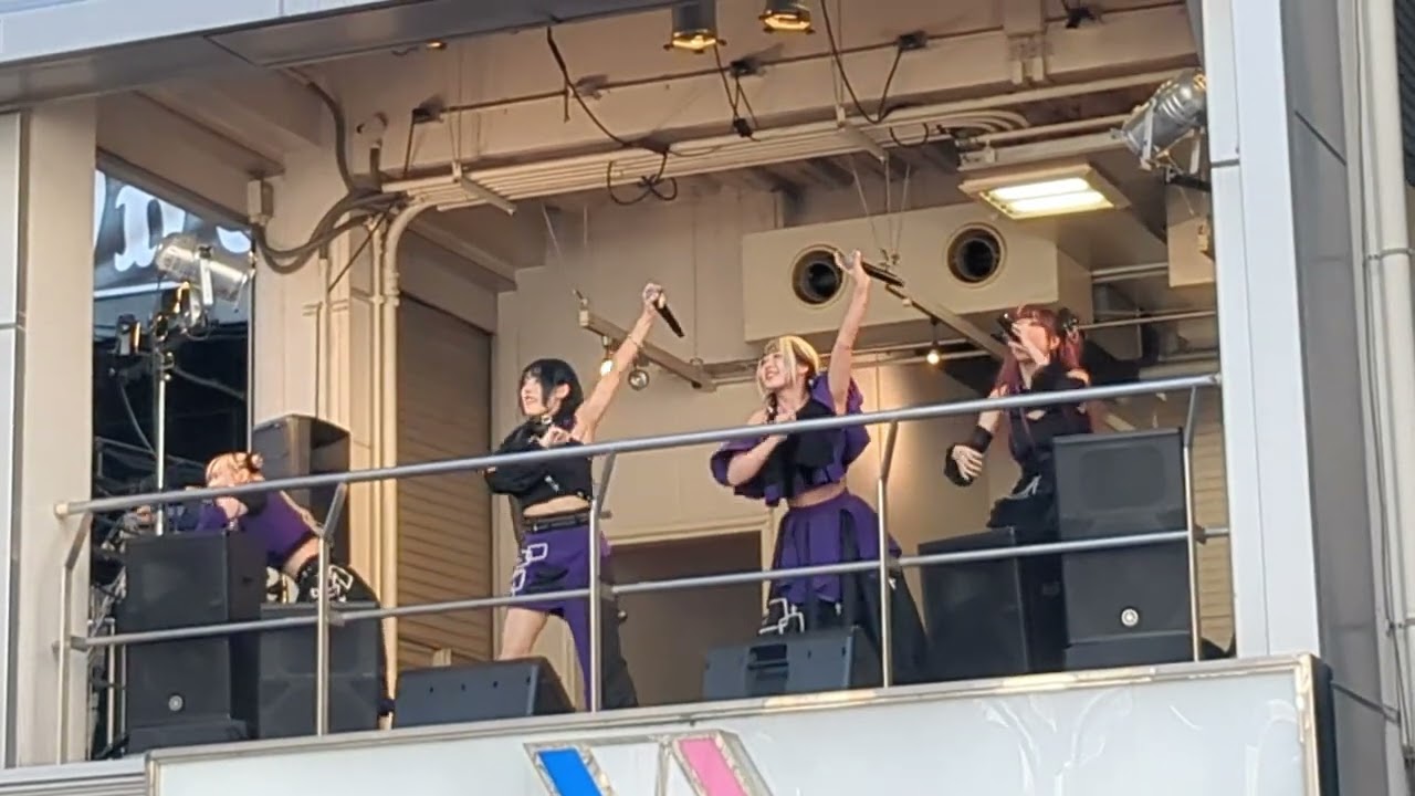 ジエメイ (JIEMEI)  大阪アメリカ村フリーライブRIVIAステージ