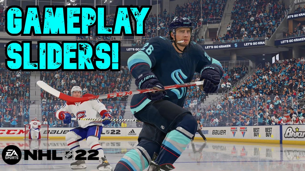 NHL 22 Franchise and Be a Pro Sliders!! YouTube