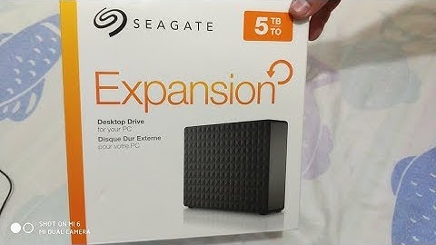 Review em vídeo: Hd Externo Seagate Expansion De 5 Teras