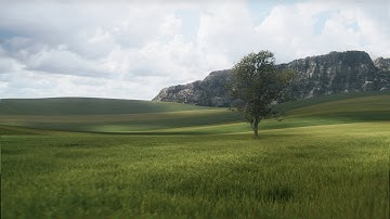 Realistic Nature Matte Painting | After Effects     #cgi #vfx #3d #blender #fusion #aftereffects