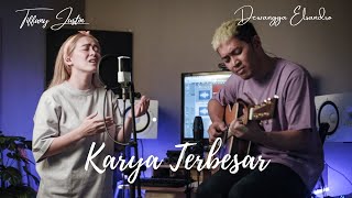 Download Lagu KARYA TERBESAR cover by Tiffany Justin \u0026 Dewangga Elsandro | JUST WORSHIP MP3