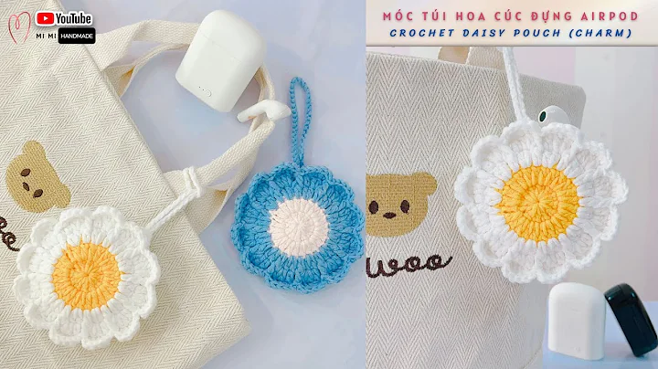 Learn How to Make a Beautiful Crochet Daisy Pouch