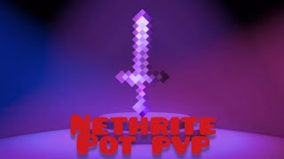 first time voice with gameplay #minecraft #nethrite pot #gaming #pvp