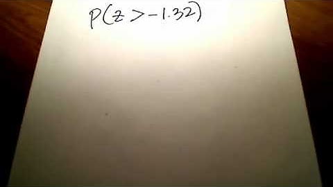 Stats- Finding Probability Using a Normal Distribution Table - poyser.mp4
