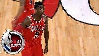 Red-hot Bobby Portis shouts 'I'm gonna get 40' after bucket | ESPN