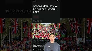 London Marathon 2027 is OFFICIALLY a 2 Day Event