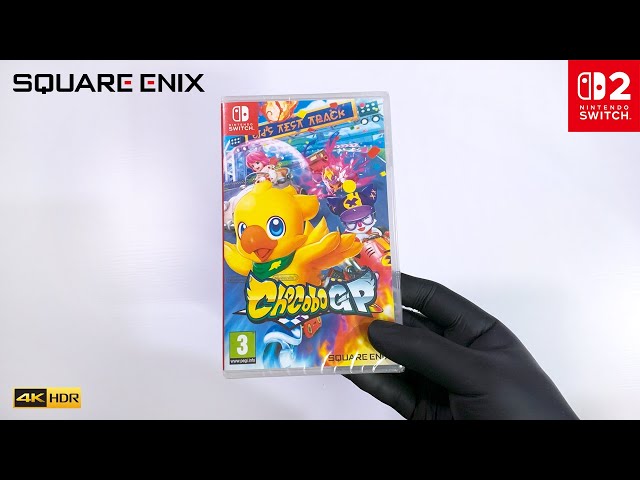 Chocobo GP Unboxing + First Gameplay (Nintendo Switch 2