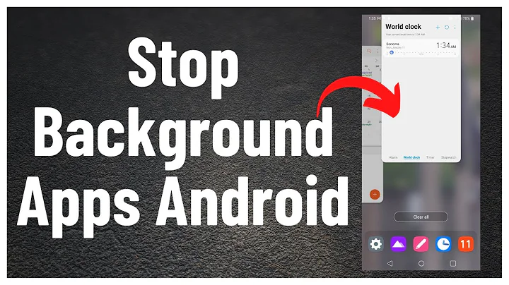 How to Stop Background Apps on Android - Close Background Apps Android (2022)
