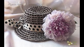 Цветы из ткани своими руками.Пион Цветы из ткани своими руками.Пион