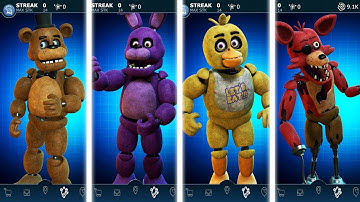 Enhanced Classic Animatronics FNAF AR Workshop Animation