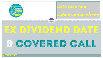 Ex Dividend Date ngày giao dịch không hưởng cổ tức và bán quyền chọn Covered Call | Cổ Phiếu USA