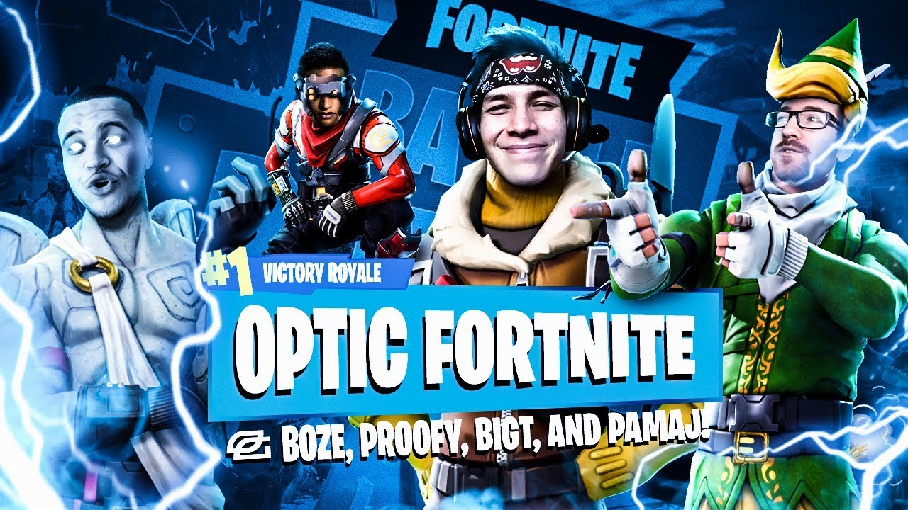 OPTIC SQUADS FORTNITE BATTLE ROYALE YouTube