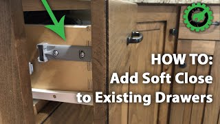 Soft Close Drawers | How To: Add Soft Close to Existing Drawers screenshot 1