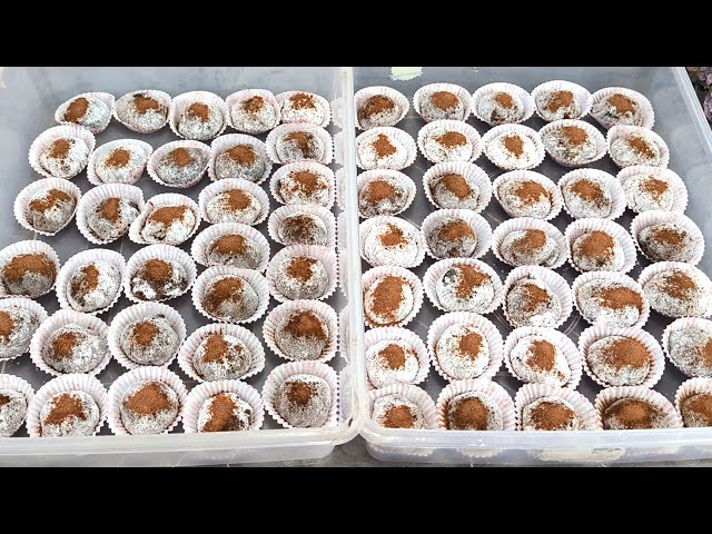 1 RESEP JADI 66 PCS, MENYALA DOMPETKU 🔥 | KUE MOCHI ISI COKELAT Rp.1000an. Usaha Rumahan Modal Kecil class=