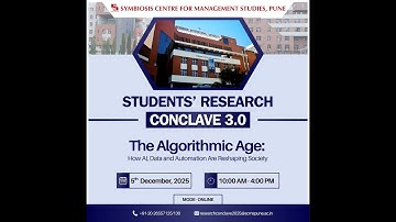 Students Research Conclave 3.0 Inauguration