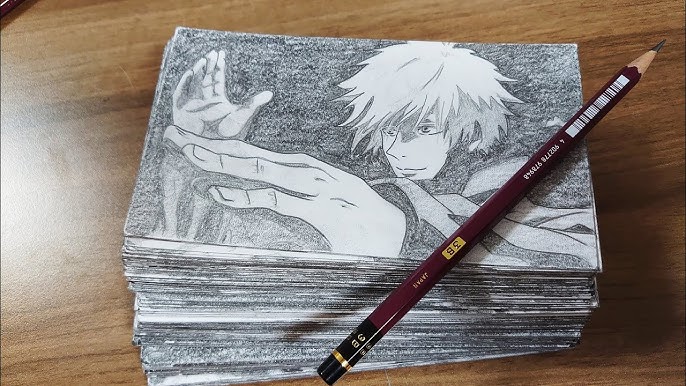 Drawing Gojo Satoru - Jujutsu Kaisen Season 2 #drawingtips #learntodra