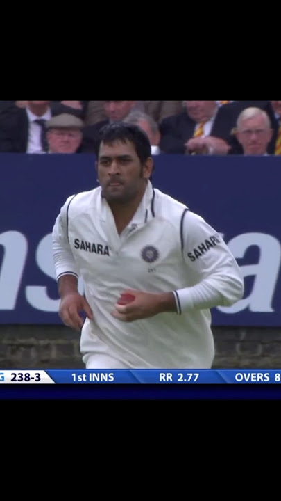 Thala Bowling 😍 #thala #msdhoni
