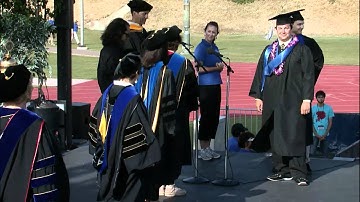 CSUSM College of Science and Mathematics Commencement 2012 Walk