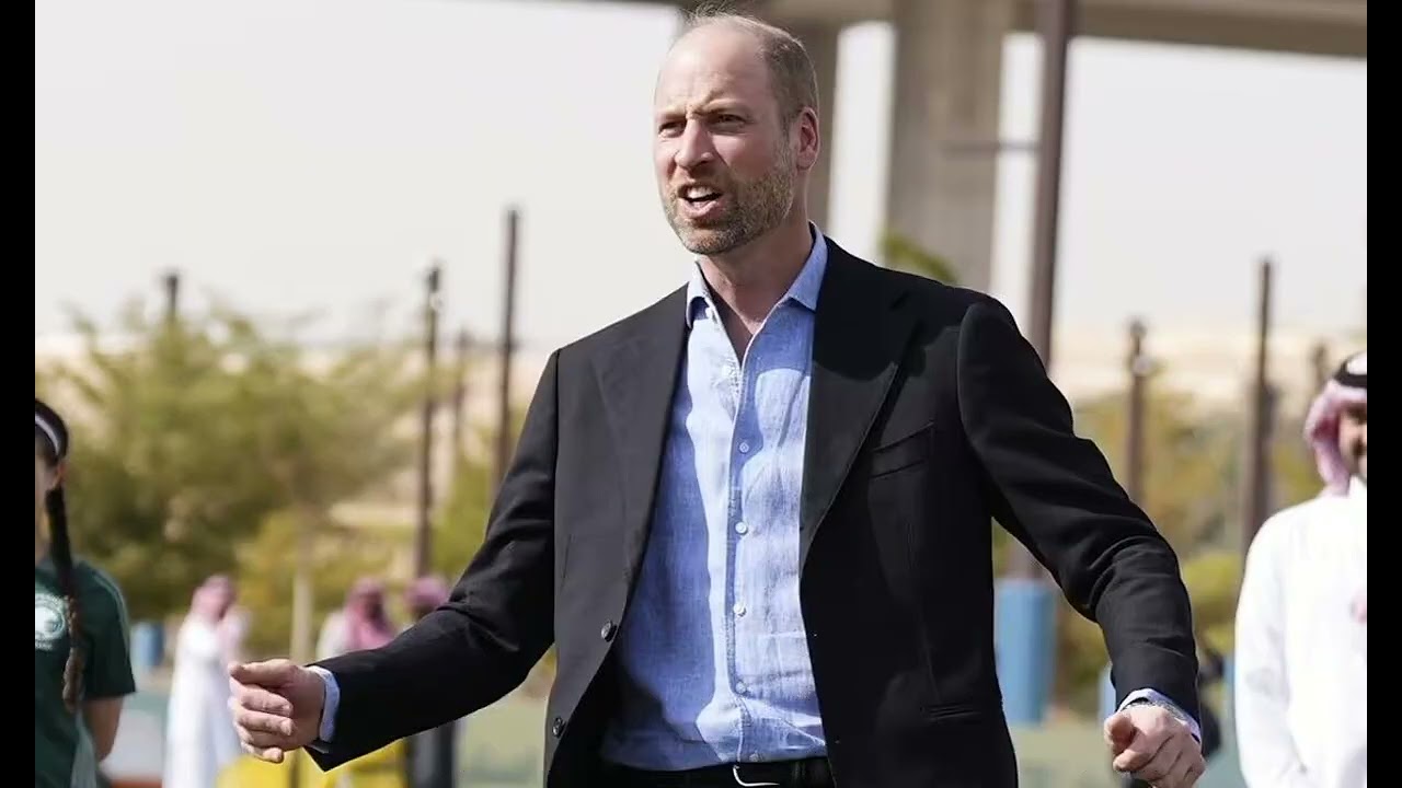 Prince William heckled about Andrew in Saudi Arabia despite bombshell statement
