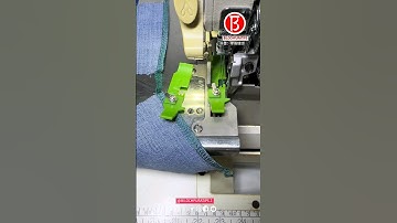 Sewing Tools And Tutorial Four-line overlocking machine Thickened plastic presser foot plate Part 59