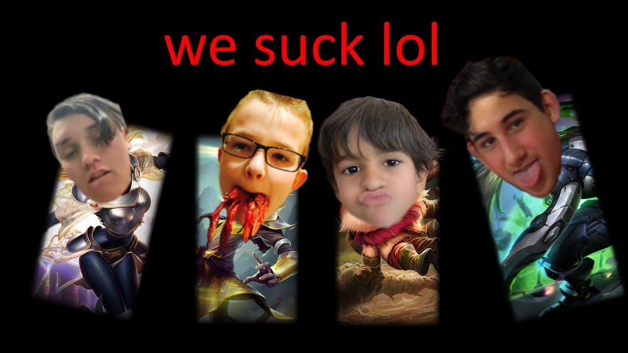 Four Idiots Play League of Legends