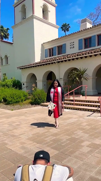 BTS of my graduation Photoshoot at Channel Islands university #college #campus #graduation #bts #230